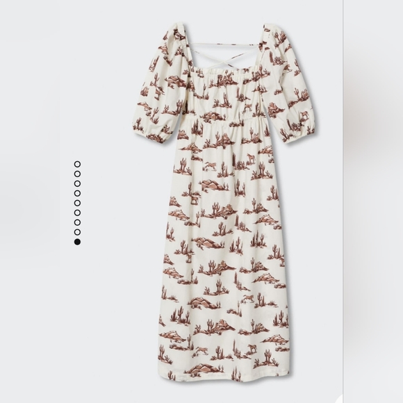 🔥Last 3🔥MANGO Cactus midi dress - Picture 4 of 7